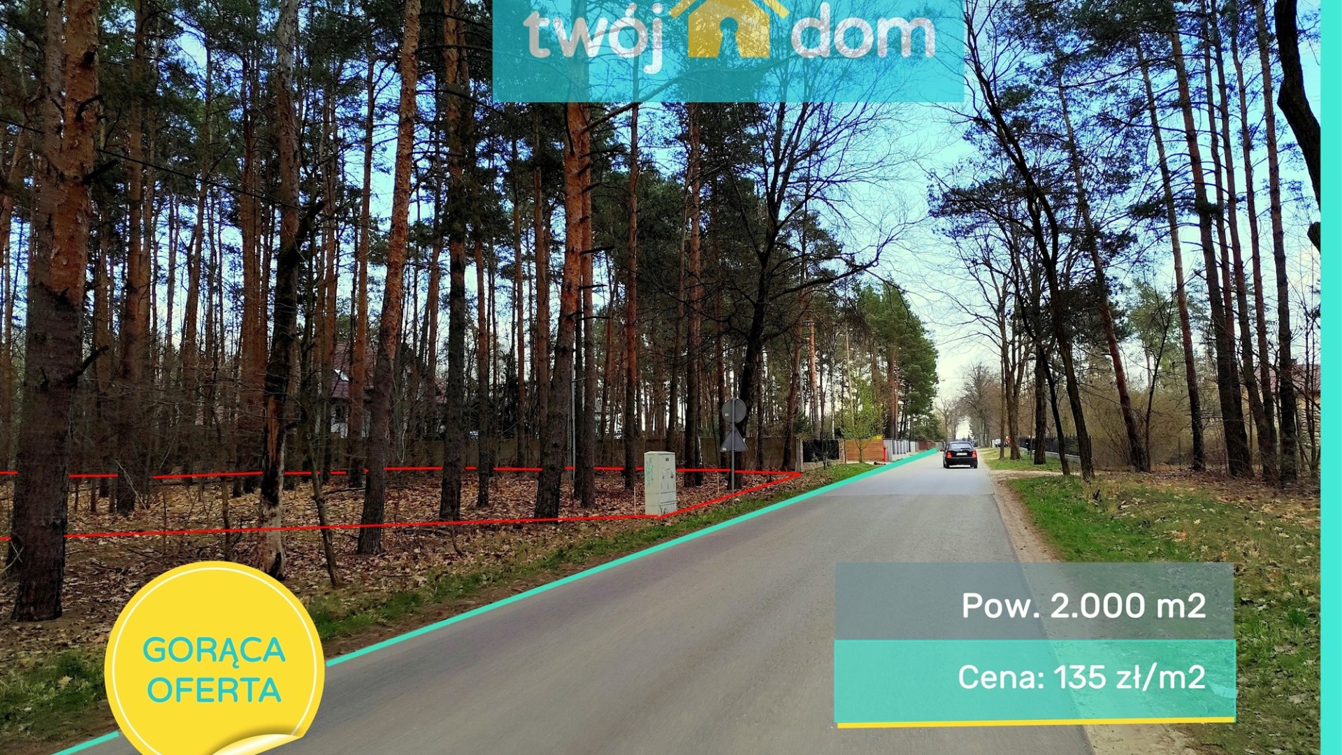 Działka na sprzedaż